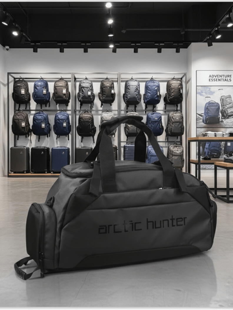 Arctic Hunter Bag Double Layer (BLACK)