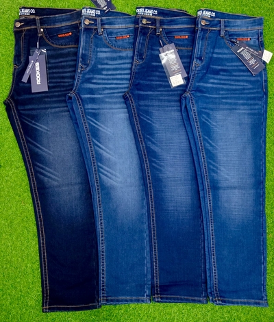 ROOKIES KNIT DENIM JEANS PANT (indego blue)_img_2