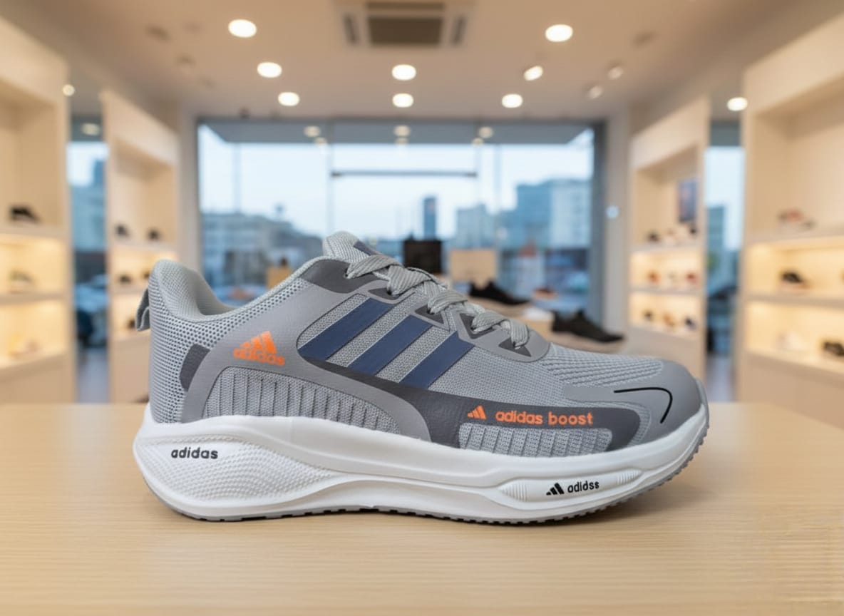 ADIDAS BOOST SNEAKER (BRIGHT GREY)